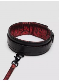 Стильный ошейник с поводком Reversible Faux Leather Collar and Lead - Fifty Shades of Grey - купить с доставкой в Северске