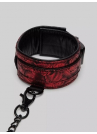 Красно-черные оковы Reversible Faux Leather Ankle Cuffs - Fifty Shades of Grey - купить с доставкой в Северске