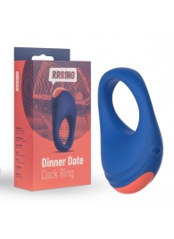 Синее эрекционное кольцо RRRING Dinner Date Cock Ring - FeelzToys - в Северске купить с доставкой