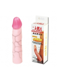 Удлиняющая насадка на пенис Deep Love - 21,5 см. - Baile - в Северске купить с доставкой