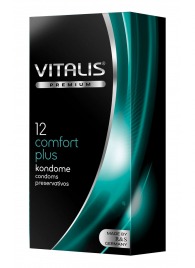 Контурные презервативы VITALIS PREMIUM comfort plus - 12 шт. - Vitalis - купить с доставкой в Северске