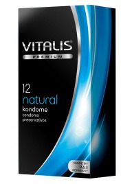 Классические презервативы VITALIS PREMIUM natural - 12 шт. - Vitalis - купить с доставкой в Северске