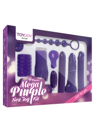 Эротический набор Toy Joy Mega Purple - Toy Joy - купить с доставкой в Северске