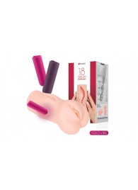 Телесный вибромастурбатор-вагина Dream Auto - KOKOS - в Северске купить с доставкой