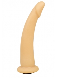 Телесная гладкая насадка-фаллоимитатор Harness - 20 см. - LOVETOY (А-Полимер) - купить с доставкой в Северске