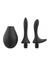 Черный анальный душ Nexus Anal Douche Set с 2 сменными насадками - Nexus Range - купить с доставкой в Северске