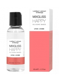 Смазка на силиконовой основе Mixgliss Happy - 50 мл. - Mixgliss - купить с доставкой в Северске