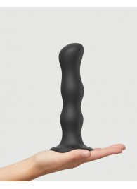 Черная насадка Strap-On-Me Dildo Geisha Balls size XL - Strap-on-me - купить с доставкой в Северске