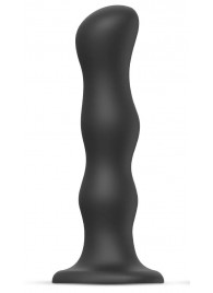 Черная насадка Strap-On-Me Dildo Geisha Balls size XL - Strap-on-me - купить с доставкой в Северске