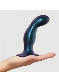 Темно-синяя насадка Strap-On-Me Dildo Plug Snaky size M - Strap-on-me - купить с доставкой в Северске