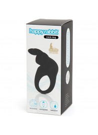 Черное эрекционное виброкольцо Happy Rabbit Rechargeable Rabbit Cock Ring - Happy Rabbit - в Северске купить с доставкой