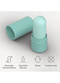 Мятный двусторонний мастурбатор Arcwave Ghost Pocket Stroker - Arcwave - в Северске купить с доставкой