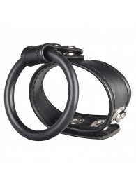 Двойное кольцо выносливости на пенис DUAL STAMINA RING - BlueLine - в Северске купить с доставкой