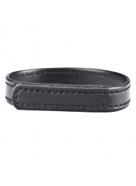Кольцо на пенис из искусственной кожи на липучке VELCRO COCK RING - 5 см. - BlueLine - в Северске купить с доставкой