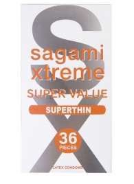 Ультратонкие презервативы Sagami Xtreme Superthin - 36 шт. - Sagami - купить с доставкой в Северске
