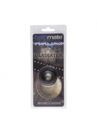 Чёрное эрекционное кольцо Gladiator - Bathmate - в Северске купить с доставкой