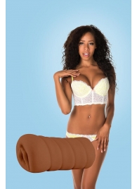 Коричневый мастурбатор-вагина BRIANNA - Dream Toys - в Северске купить с доставкой
