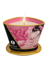 Массажная свеча Rose Petals с ароматом розы - 170 мл. - Shunga - купить с доставкой в Северске