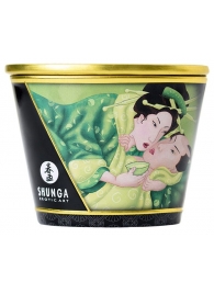 Массажная свеча Exotic Green Tea с ароматом зелёного чая - 170 мл. - Shunga - купить с доставкой в Северске