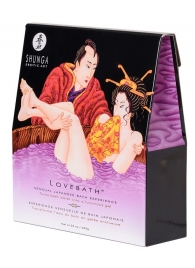 Соль для ванны Lovebath Sensual lotus, превращающая воду в гель - 650 гр. - Shunga - купить с доставкой в Северске