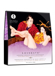 Соль для ванны Lovebath Sensual lotus, превращающая воду в гель - 650 гр. - Shunga - купить с доставкой в Северске