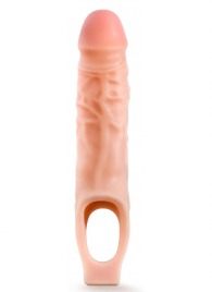 Телесная насадка на пенис 9 Inch Cock Sheath Extender - 22,2 см. - Blush Novelties - в Северске купить с доставкой