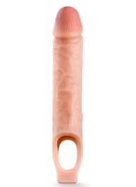 Телесная насадка на пенис 10 Inch Cock Sheath Extender - 25 см. - Blush Novelties - в Северске купить с доставкой