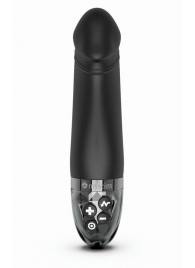 Черный вибратор с электростимуляцией Real Deal Neal - 16,5 см. - MyStim - купить с доставкой в Северске
