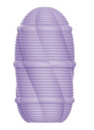 Сиреневый мастурбатор-яйцо Smooth Stripes - Baile - в Северске купить с доставкой