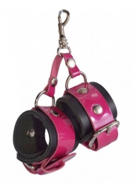 Розово-черный брелок  Наручники - Sitabella - купить с доставкой в Северске
