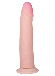 Фаллоимитатор с венками ART-Style №31 на присоске - 20,5 см. - Art-Style