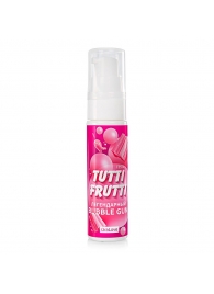 Интимный гель на водной основе Tutti-Frutti Bubble Gum - 30 гр. - Биоритм - купить с доставкой в Северске