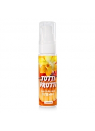 Интимный гель на водной основе Tutti-Frutti  Ванильный пудинг  - 30 гр. - Биоритм - купить с доставкой в Северске