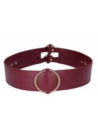 Бордовый ремень Halo Waist Belt - размер L-XL - Shots Media BV - купить с доставкой в Северске