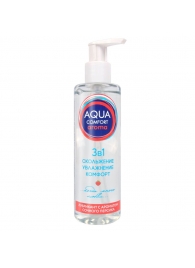 Гель-лубрикант на водной основе Aqua Comfort Aroma с ароматом персика - 195 гр. - Биоритм - купить с доставкой в Северске
