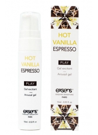Возбуждающий гель Hot Vanilla Espresso Arousal Gel - 15 мл. - Exsens - купить с доставкой в Северске