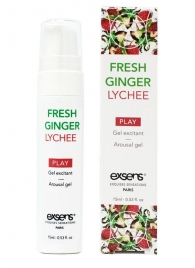 Возбуждающий гель Fresh Ginger Lychee Arousal Gel - 15 мл. - Exsens - купить с доставкой в Северске