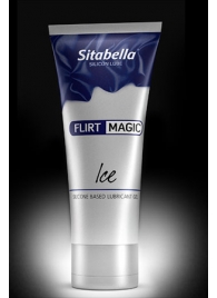 Силиконовая гель-смазка FLIRT MAGIC Ice с лёгким пролонгирующим эффектом - 75 мл. - Sitabella - купить с доставкой в Северске