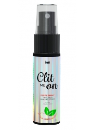 Клиторальный возбуждающий спрей Clit Me On Peppermint - 12 мл. - INTT - купить с доставкой в Северске