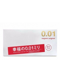Ультратонкие презервативы Sagami Original 0.01 - 20 шт. - Sagami - купить с доставкой в Северске