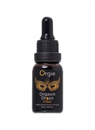 Возбуждающий гель для клитора ORGIE Orgasm Drops Vibe - 15 мл. - ORGIE - купить с доставкой в Северске