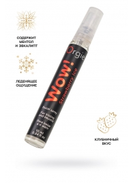 Оральный спрей ORGIE Wow! Strawberry Ice Blowjob Spray с охлаждающим и возбуждающим эффектом - 10 мл. - ORGIE - купить с доставкой в Северске