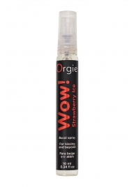 Оральный спрей ORGIE Wow! Strawberry Ice Blowjob Spray с охлаждающим и возбуждающим эффектом - 10 мл. - ORGIE - купить с доставкой в Северске