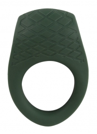 Зеленое эрекционное виброкольцо Luxurious Vibro Cock Ring - Orion - в Северске купить с доставкой