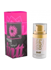 Возбуждающий гель Golden Chups с малиновым ароматом - 17 мл. - INTT - купить с доставкой в Северске