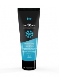 Лубрикант на водной основе Ice Black с ледяным эффектом - 50 мл. - INTT - купить с доставкой в Северске
