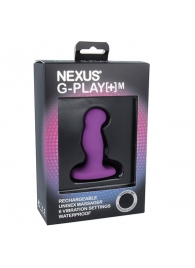 Фиолетовая вибровтулка Nexus G-Play+ M - Nexus Range - в Северске купить с доставкой