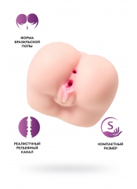 Реалистичный мастурбатор Paula с 2 любовными тоннелями - ToyFa - в Северске купить с доставкой