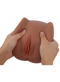 Мастурбатор Black Beauty - вагина и анус - S-HANDE - в Северске купить с доставкой