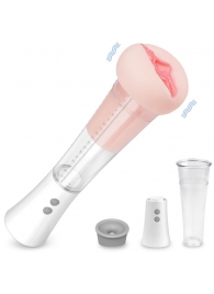 Автоматическая вакуумная помпа с реалистичной мягкой вставкой Max Kit - S-HANDE - в Северске купить с доставкой